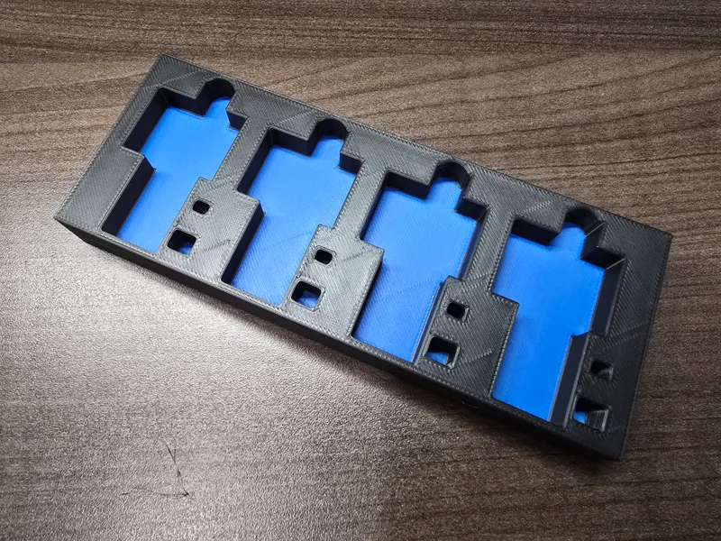 Hotend Inlay Insert for AMS Stand Drawer