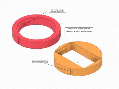 Round & Rectangular Hygrometer for Musli Box Lid