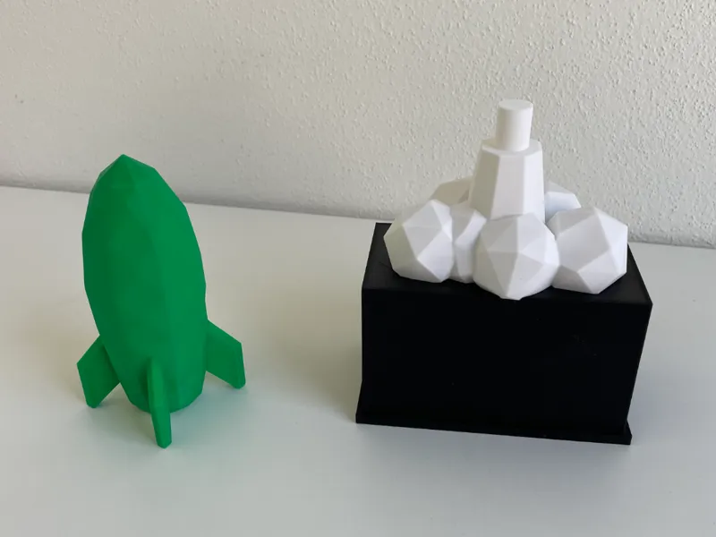 Rocket trophy