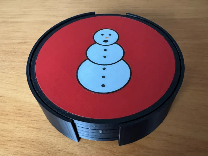 Christmas Coaster Set
