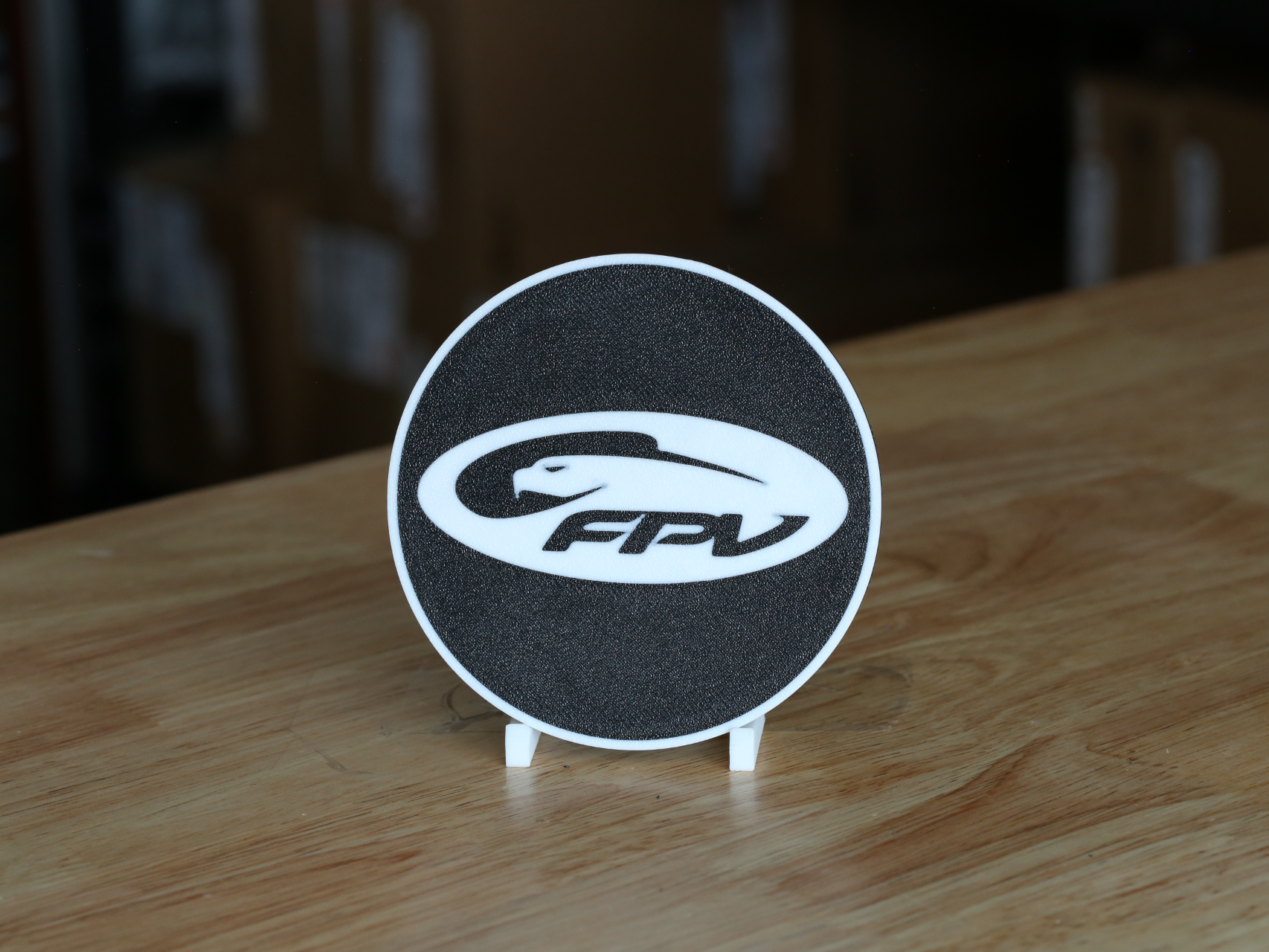 Ford Performance Racing FPV Car Logo 100mm Coaster