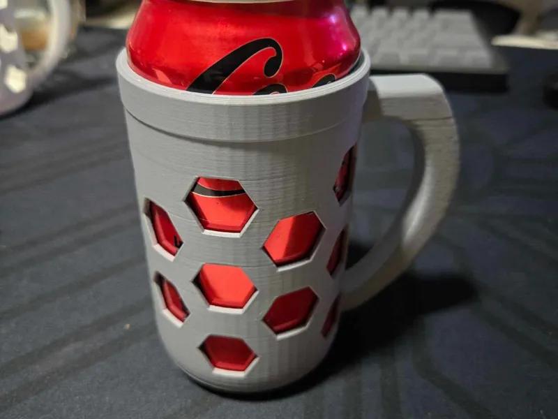 Hex 375ml / 12.6Oz Soda Can Holder