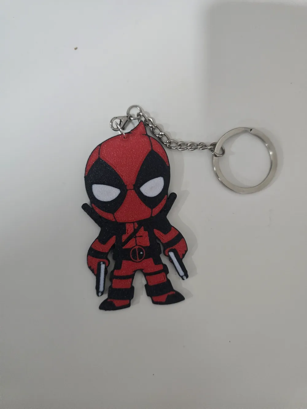 Deadpool Multicolor Keychain n.1 by 3Devil - MakerWorld