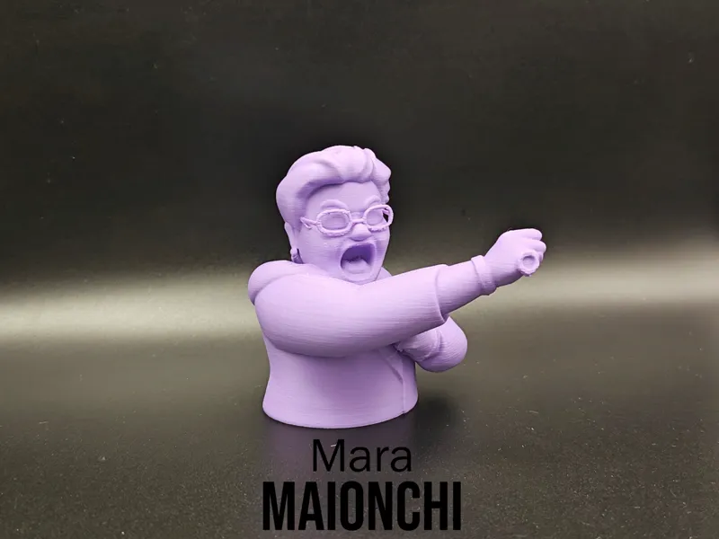 Mara Maionchi the umbrella gesture
