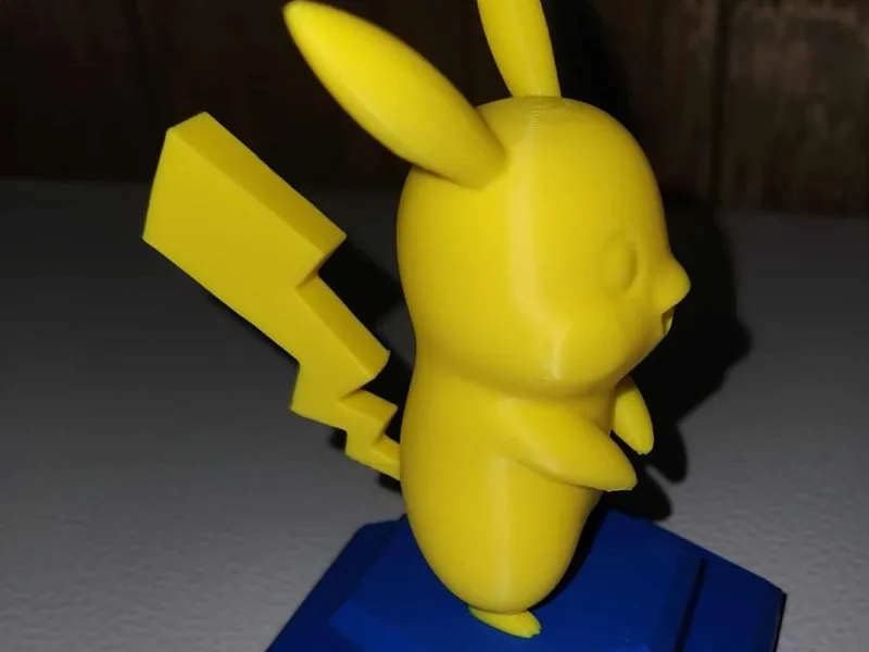 Pikachu on Base 