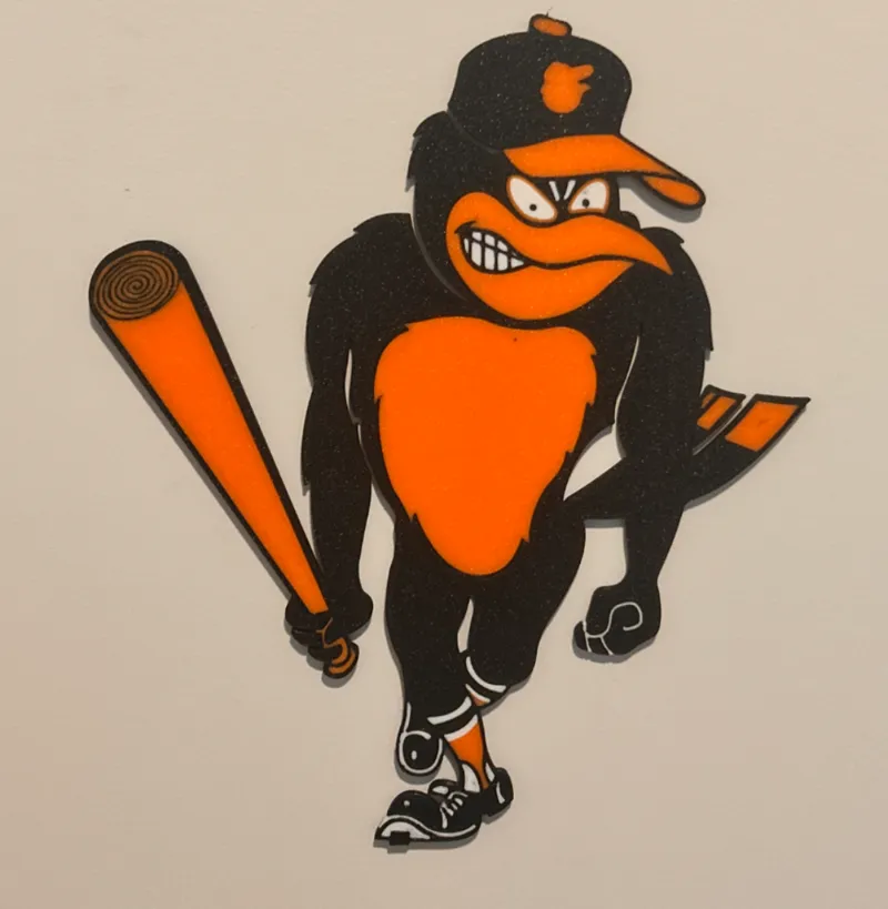 Baltimore Orioles Mascot Oriole Bird