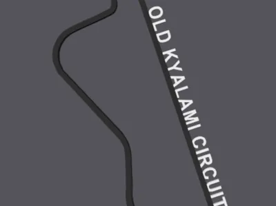 OLD KYALAMI CIRCUIT wall mural 