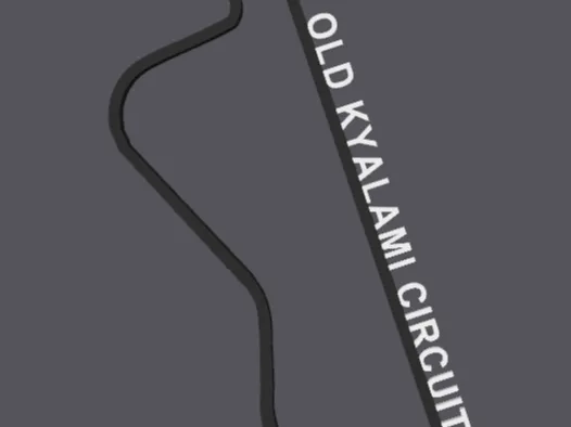 OLD KYALAMI CIRCUIT wall mural 