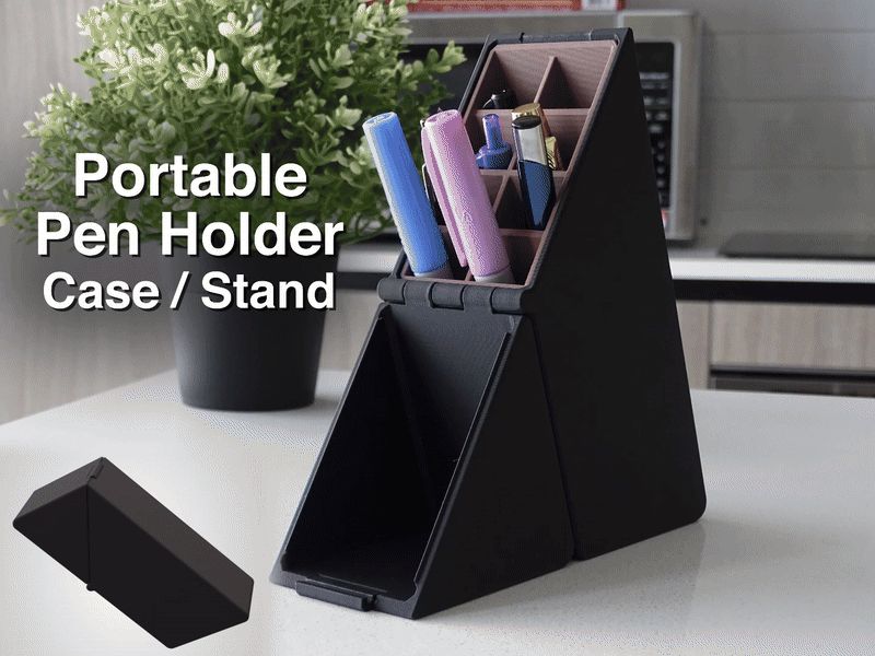 Portable Pen Holder Case / Stand