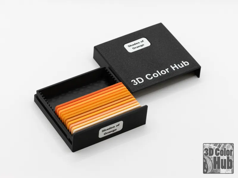 Filament Swatch Box - 20x (3D Color Hub)