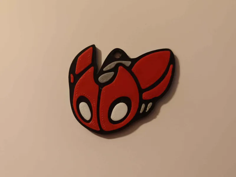 Silksong Cogfly keychain