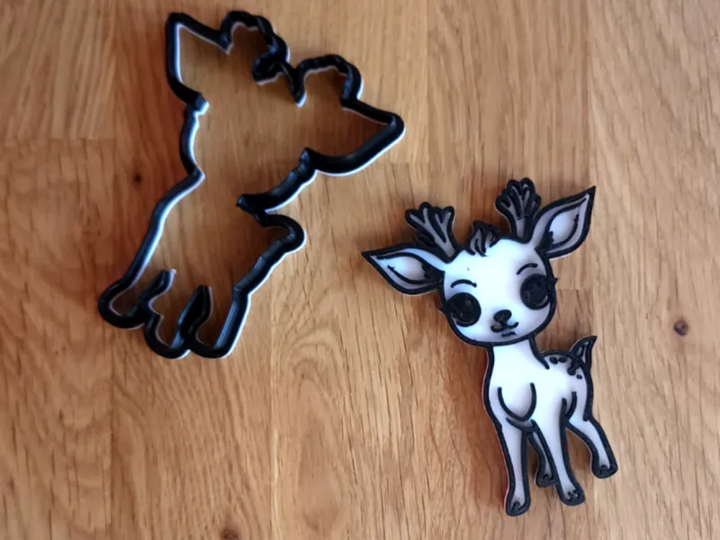 Baby Deer - Doh - Cookie Cutter