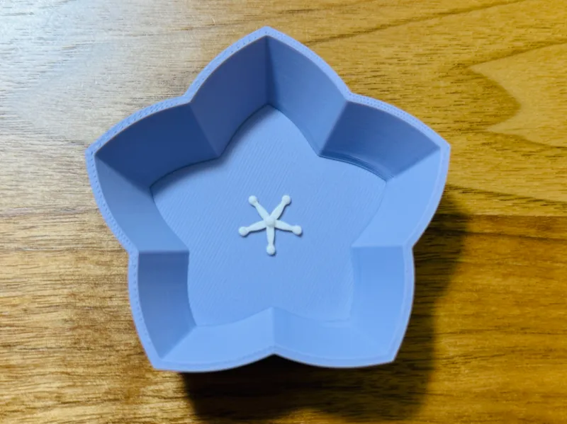 桔梗の小皿