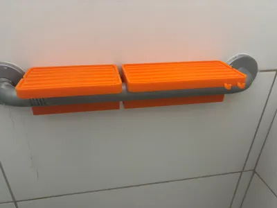 Shower Handle Shelf