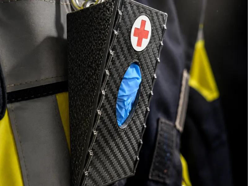 Rescue Box V3 - Türkeil / Nitril Handschuhe