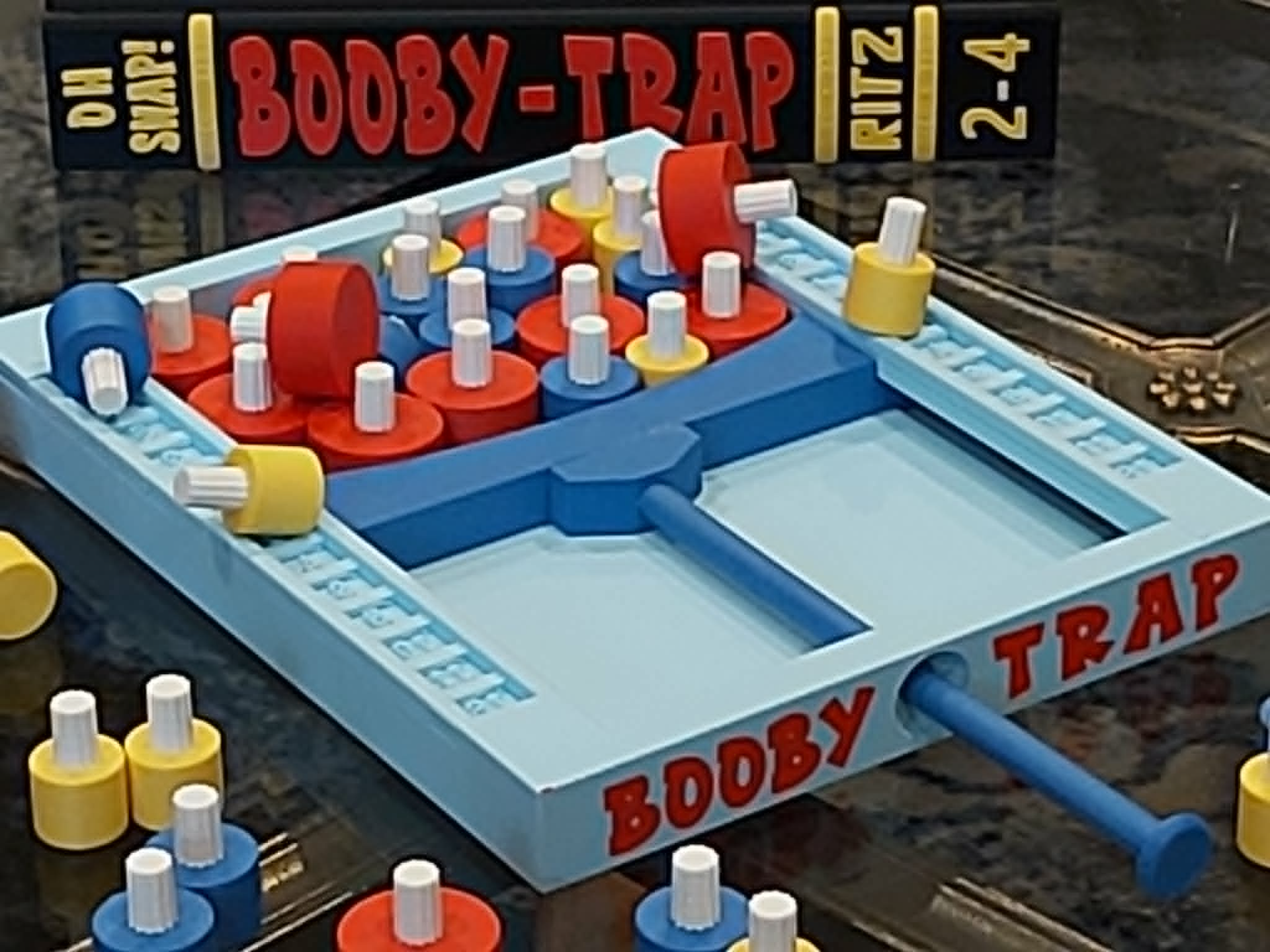 BOOBY-TRAP - Bookcase Edition