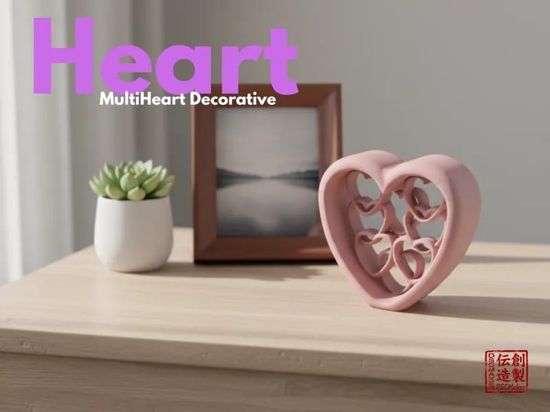 Interlocking Hearts - Decorative Mother's Day