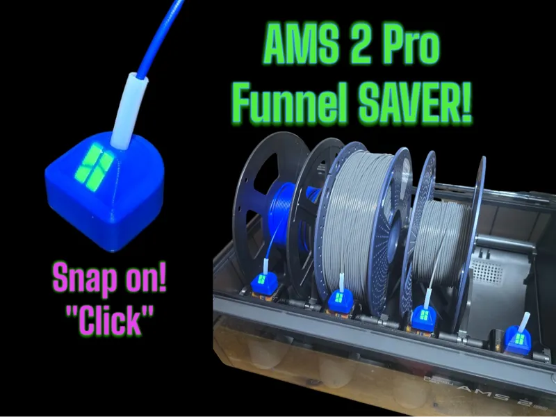 AMS 2 Pro saver - Funnel saver, Feeder saver