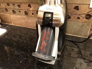 AeoroPress Holder for Virtuoso+ Coffee Grinder