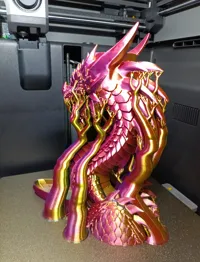 Optimized for Silk PLA - 0.2mm layer, 2 walls, 8% infill