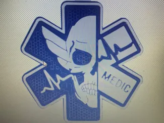 llavero de paramedico 