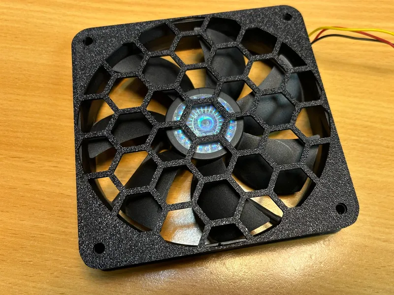 Hex Fan Grill for 120mm PC