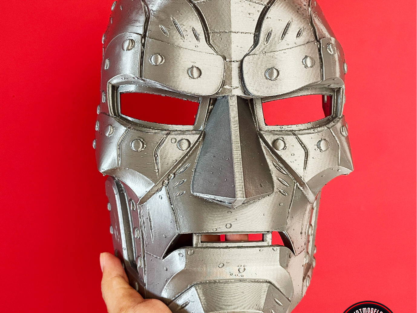 Dr Doom Mask - Marvel Doctor Doom Cosplay Mask - 1