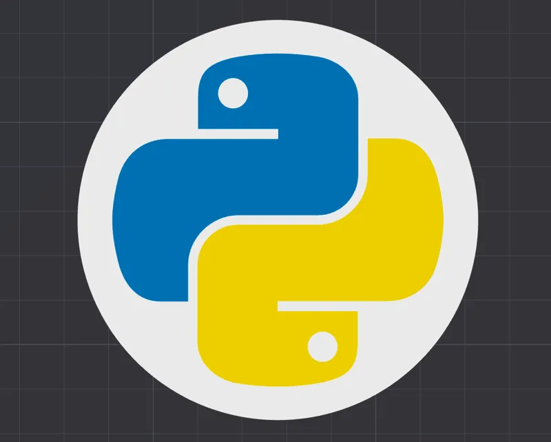 Python Logo Coaster / 杯垫