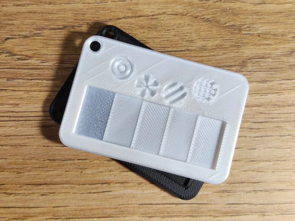 Filament sample - textures and layers - Free 3D Print Model - MakerWorld
