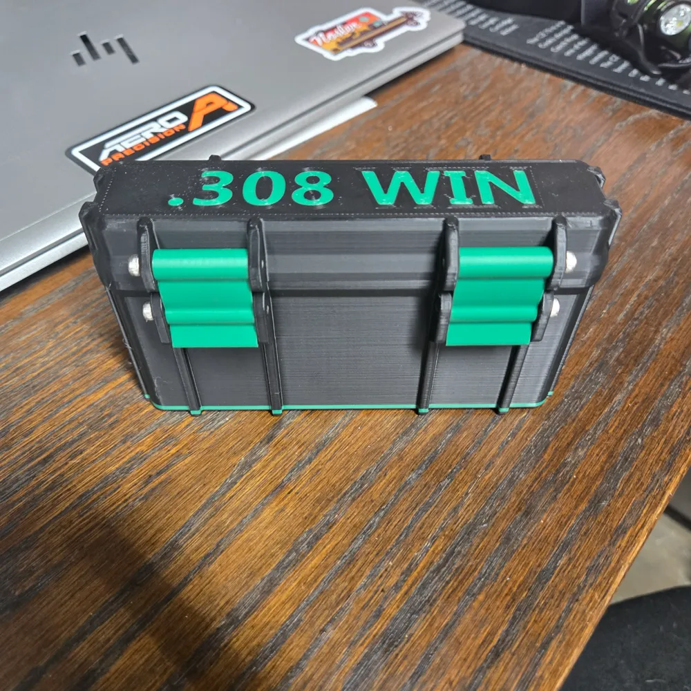 308 Win 20rnd ammo box - Free 3D Print Model - MakerWorld