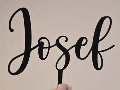 Cake Topper Josef