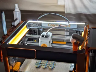 P1P Rail System for AMS V2 Riser Add-Ons