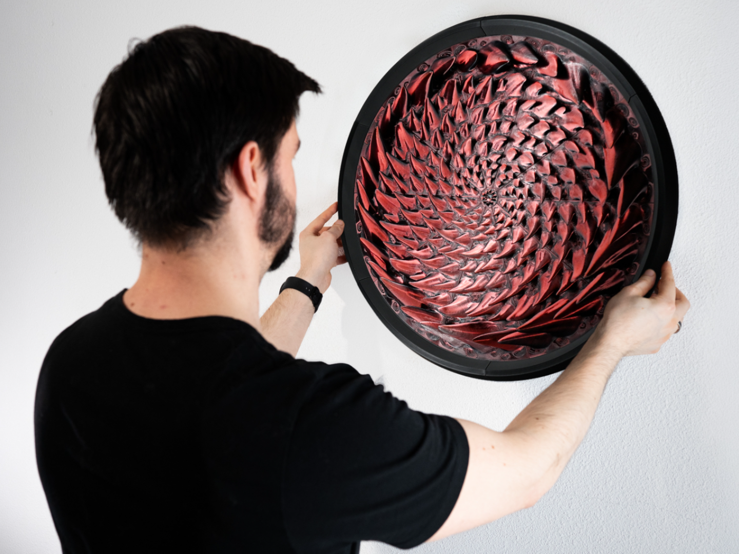 3D Printed Wall-Art - The Abyss