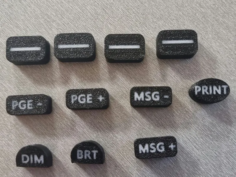 KNOBS DCDU Panel A320 Remix