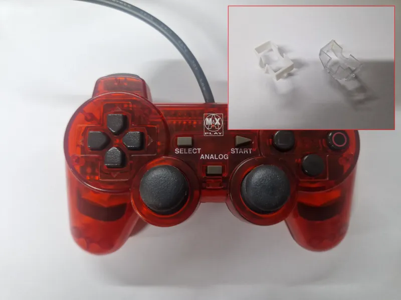PS1 PS2 Max Play Controller Vibrate Motor Housing