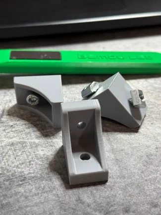 20mm x 20mm profile corner support bracket
