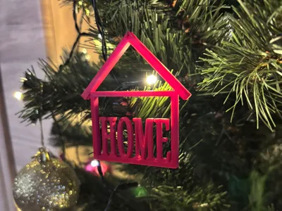 Home for Christmas tree