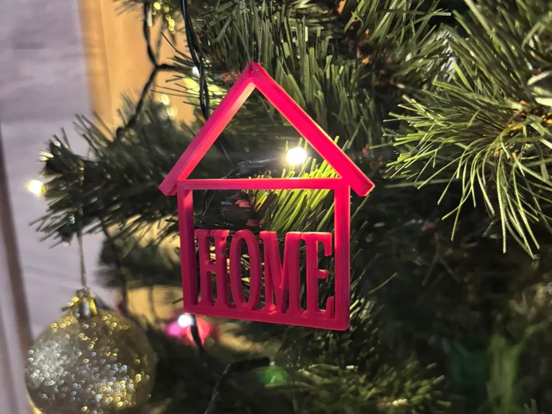 Home for Christmas tree