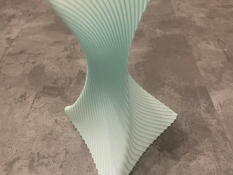 Moderne Spiralvase