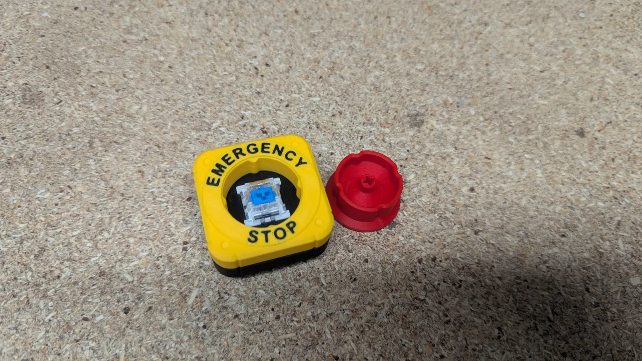 Emergency Stop (E-Stop) Button Clicker view 2