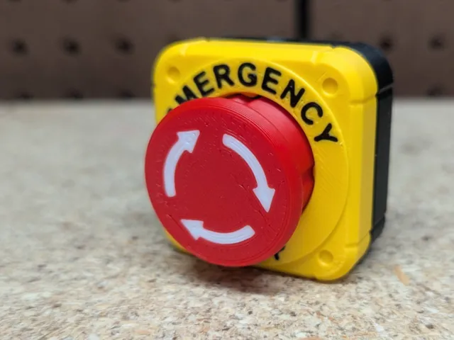 Emergency Stop (E-Stop) Button Clicker