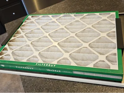 Indoor HVAC 2-inch Filter Brackets