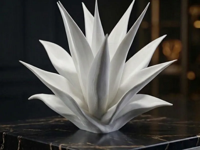 Elegant Agave Statue