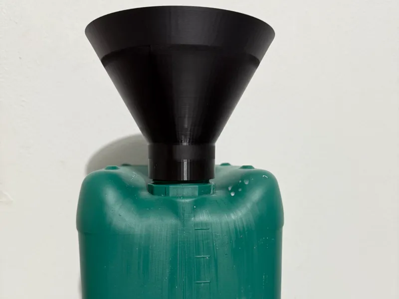 Funnel for cans (5l & 10l) with S 55x5 thread