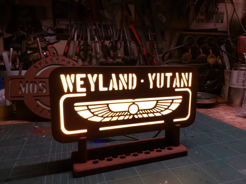 Weyland Yutani Wing Light Box 