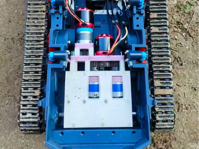 Tracked vehicle dual-flow gearbox suspension track