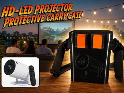 HD-LED Projector Protective Carry Case