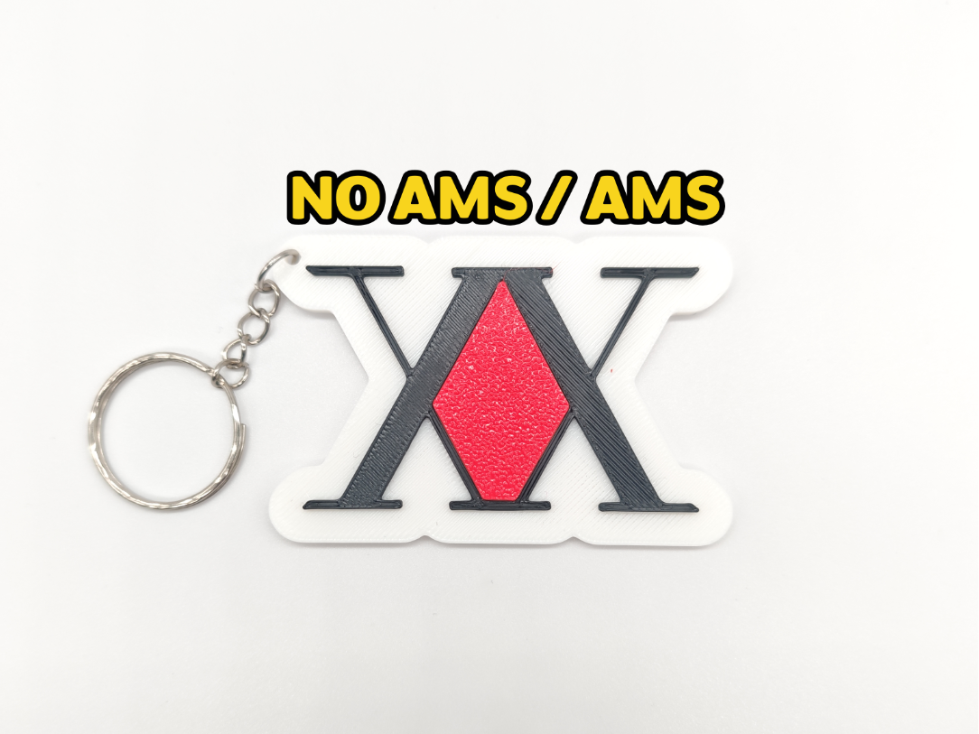 XX Hunter x Hunter Logo Keychain (NO AMS/AMS)