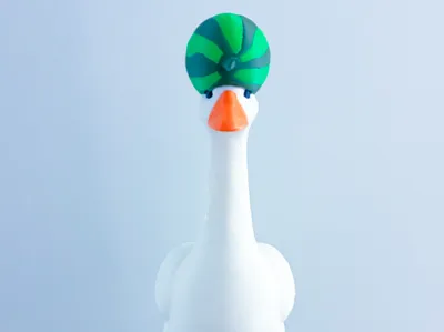 Watermelon Hat Desk Goose Gear