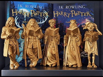 Harry Potter Book Decor Fantasy Book Decor